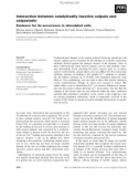 Báo cáo khoa học: Interaction between catalytically inactive calpain and calpastatin Evidence for its occurrence in stimulated cells