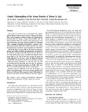 Báo cáo khoa học: Genetic Polymorphism of the Serum Proteins of Horses in Jeju