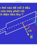 Bài giảng vật lý : Máy phát điện xoay chiều một pha part 3