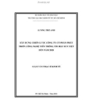 Luận văn Thạc sĩ Kinh tế: Xây dựng chiến lược Công ty cổ phần Phát triển Công nghệ Viễn thông Tin học Sun Việt đến năm 2020