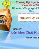 Lên Men Chất Kháng Sinh