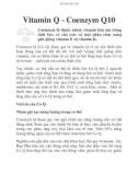 Vitamin Q - Coenzym Q10