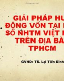 Thuyết trình: Giải pháp huy động vốn tại một số ngân hàng thương mại Việt Nam trên địa bàn TP HCM