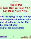 Ngành dệt: Tài liệu giáo dục an toàn vệ sinh cho lao động nước ngoài