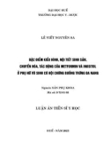 Luận án Tiến sĩ Y học: Đặc điểm kiểu hình, nội tiết sinh sản, chuyển hóa, tác động của metformin và inositol ở phụ nữ vô sinh có hội chứng buồng trứng đa nang