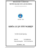 Khóa luận tốt nghiệp Tài chính ngân hàng: Giải pháp tăng cường huy động vốn tại Ngân hàng thương mại cổ phần Đại dương - Chi nhánh Hải Phòng