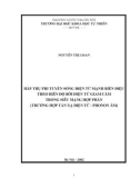 Luận văn Thạc sĩ Vật lý: Hấp thụ phi tuyến sóng điện từ mạnh biến điệu theo biên độ bởi điện tử giam cầm trong siêu mạng hợp phần (trường hợp tán xạ điện tử - phonon âm)