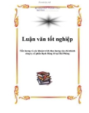 Luận văn tốt nghiệp: Tiền lương và các khoản trích theo lương của chi nhánh công ty cổ phần Bạch Đằng 10 tại Hải Phòng