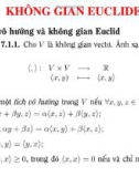 Không gian Euclide