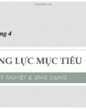 Chương 4: ĐỘNG LỰC MỤC TIÊU