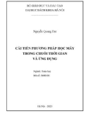 Tóm tắt Luận án Tiến sĩ Toán học: Cải tiến phương pháp học máy trong chuỗi thời gian và ứng dụng