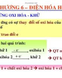 Bài giảng Hóa đại cương: Chương 6 - Nguyễn Văn Hòa