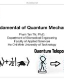 Lecture Physics A2: Fundamental of Quantum Mechanics - PhD. Pham Tan Thi