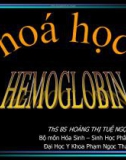 Bài giảng Hóa học Hemoglobin - ThS. BS.Hoàng Thị Tuệ Ngọc