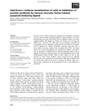 Báo cáo khoa học: Interferon-a induces sensitization of cells to inhibition of protein synthesis by tumour necrosis factor-related apoptosis-inducing ligand