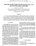 Báo cáo Tổng hợp và đặc trưng của xúc tác SO2-4/Al2O3 - ZrO2 cấu trúc mao quản trung bình 