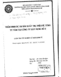 Luận văn: Thẩm định dự án sản xuất trụ điện bê tông ly tâm tại công ty xây dựng số 2