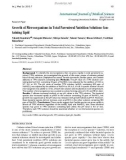 Báo cáo y học: Growth of Microorganisms in Total Parenteral Nutrition Solutions Containing Lipi