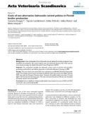 Báo cáo khoa học: Costs of two alternative Salmonella control policies in Finnish broiler production