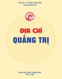 Ebook Địa chí Quảng Trị: Phần 1