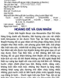 Hoàng đế và giai nhân ( Alexandre et Alestria ) Phần 1