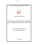 Luận văn Thạc sĩ Kỹ thuật: Đánh giá hiệu năng hệ thống ghép kênh quang theo bước sóng đa tốc độ đường