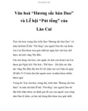 Văn hoá 'Hương sắc bản Dao' và Lễ hội 'Pút tồng' của Lào Cai