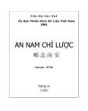 Trọn Bộ Lịch Sử Việt Nam - An Nam Chí Lược