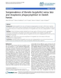 Báo cáo y học: Seroprevalence of Borrelia burgdorferi sensu lato and Anaplasma phagocytophilum in Danish horses