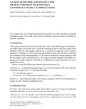 Báo cáo hóa học: A LERAY-SCHAUDER ALTERNATIVE FOR WEAKLY-STRONGLY SEQUENTIALLY CONTINUOUS WEAKLY COMPACT MAPS