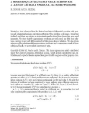 A MODIFIED QUASI-BOUNDARY VALUE METHOD FOR A CLASS OF ABSTRACT PARABOLIC ILL-POSED PROBLEMS M.