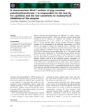 Báo cáo khoa học: A characteristic Glu17 residue of pig carnitine palmitoyltransferase 1 is responsible for the low Km for carnitine and the low sensitivity to malonyl-CoA inhibition of the enzyme