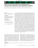 Báo cáo khoa học: Roles of adenine anchoring and ion pairing at the coenzyme B12-binding site in diol dehydratase catalysis