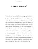 Chùa Ba Đồn, Huế