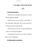 Giáo án tin học 6_ tiết 12