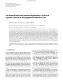 Báo cáo hóa học: The Normalized-Rate Iterative Algorithm: A Practical Dynamic Spectrum Management Method for DSL