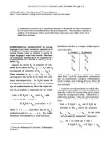 Báo cáo khoa học: A Model for Mechanical Translation