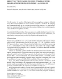 Báo cáo hóa học: REDUCING THE NUMBER OF FIXED POINTS OF SOME HOMEOMORPHISMS ON NONPRIME 3-MANIFOLDS