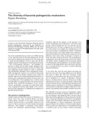 Báo cáo y học: The diversity of bacterial pathogenicity mechanisms