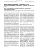 Báo cáo Y học: Kinetic analysis of hydroxylation of saturated fatty acids by recombinant P450foxy produced by an Escherichia coli expression system