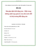 Đề tài: Sàn giao dịch bất động sản – Một trong những nội dung quản lý của nhà nước đối với thị trường Bất động sản