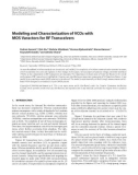 Báo cáo hóa học: Modeling and Characterization of VCOs with MOS Varactors for RF Transceivers