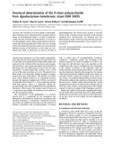 Báo cáo Y học: Structural determination of the O-chain polysaccharide from Agrobacterium tumefaciens, strain DSM 30205