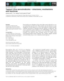 Báo cáo khoa học: Typical 2-Cys peroxiredoxins – structures, mechanisms and functions