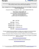 Báo cáo y học: ase management of chiropractic patients with cervical brachialgia: A survey of French chiropractors.