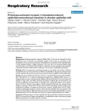 Báo cáo y học: Proteinase-activated receptor 4 stimulation-induced epithelial-mesenchymal transition in alveolar epithelial cells Seijitsu Ando1,2, Hitomi Otani1, Yasuhiro Yagi2, Kenzo Kawai3, Hiromasa Araki3, Shirou Fukuhara2 and Chiyoko 