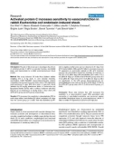 Báo cáo khoa học: Activated protein C increases sensitivity to vasoconstriction in rabbit Escherichia coli endotoxin-induced shock