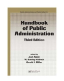 Ebook Handbook of public administration (Third edition): Part 1