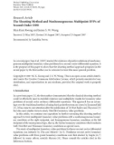 Báo cáo hóa học: Research Article The Shooting Method and Nonhomogeneous Multipoint BVPs of Second-Order ODE