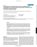 Báo cáo y học: Comprehensive characterization of the cis-regulatory code responsible for the spatio-temporal expression of olSix3.2 in the developing medaka forebrain